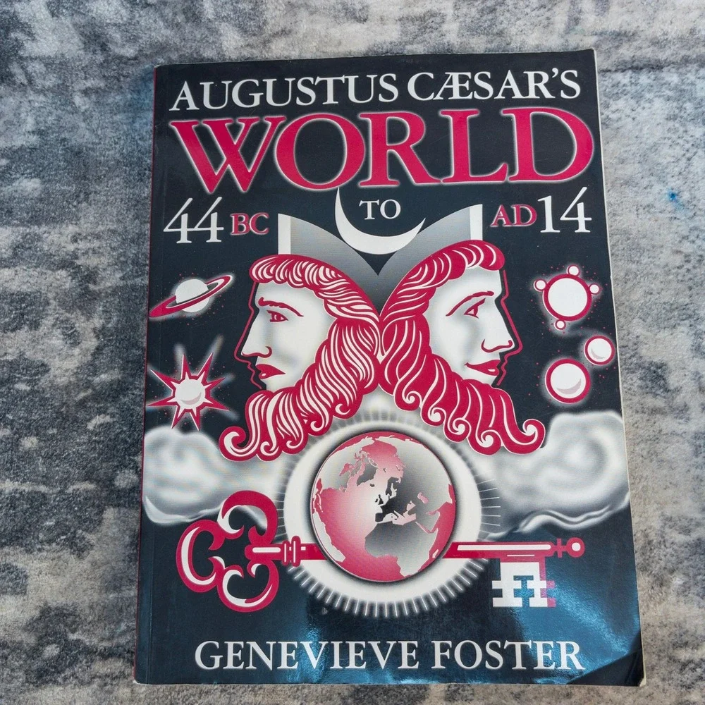 Augustus Caesar's World 44 BC to AD 14 Genevieve Foster History Paperback